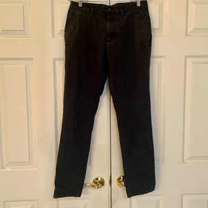Straight Five-Pocket Twill Pants For Men 32x32